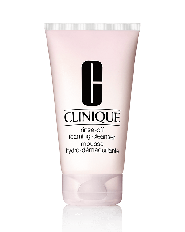 Rinse-Off Foaming Cleanser, Limpiador cremoso y suave que elimina el maquillaje de forma rápida, suave y eficiente.