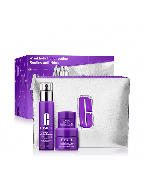 Set Clinique Antiedad Smart 30ml, Set Smart especializado en combatir las lineas de expresión y arrugas con poderosos ingredientes.